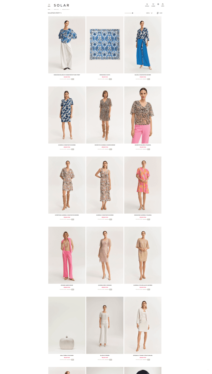 Solar - Custom theme with advanced integrations. Creating with team from scratch a Magento 2 store with a cu